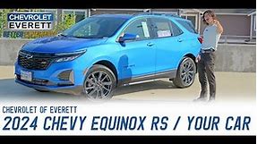 2024 Chevrolet Equinox RS l Riptide Blue Metallic