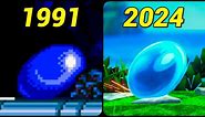 Evolution of Sonic's Spin Dash