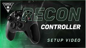 Setting Up Your Recon Controller