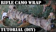 Rifle Camo Wrap Tutorial! DIY section too!