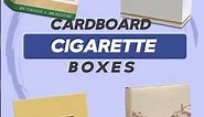 Cardboard Cigarette Boxes | Cigarette Box | Custom Cigarette Boxes