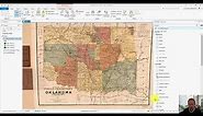 ArcGIS Pro Tutorial: Georeferencing and Digitizing A Historic Map of the "Oklahoma Indian Territory”