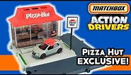 UNBOXING: Matchbox Action Drivers Pizza Hut Pizza Run Playset -- 2022 Pizza Hut Online Exclusive!