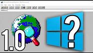 Internet Explorer 1.0 on Windows 10?