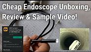 USB Type C Endoscope Review & Sample Video - AliExpress Cheap $4 Inspection Camera