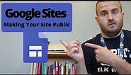 How to make your Google Site searchable on the web (Google, Bing, Yahoo)