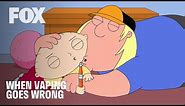 Family Guy | Chris & Stewie's Vaping Experience Gets Weird! | FOX TV UK