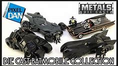 Batman Metals Die Cast Batmobile Collection Jada Toys Video Review