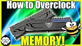 Overclocking RAM Starters Guide For SAMSUNG B-Die DDR4 Memory!