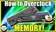 Overclocking RAM Starters Guide For SAMSUNG B-Die DDR4 Memory!