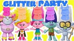 Trolls Band Together Movie Glitter Party with DIY Slime, Glitter Activities with Poppy, Branch, Viva