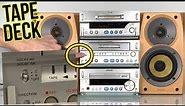 SONY CMT SD1 Best Sound System Ever? Tape Deck: How To