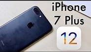 iOS 12 OFFICIAL On iPHONE 7 PLUS! (Review)