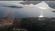 Landing at Dimitrios Vikelas Airport - Syros Greece (3/11/2019)