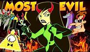 Disney Channel Animated Villains: Evil to Most Evil