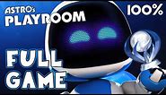 Astro's Playroom FULL GAME 100% All Trophies (PS5) Platinum
