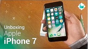 Apple iPhone 7 - Unboxing en español