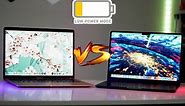 Does Low Power Mode Greatly Improve Battery Life on MacBooks? Battery Drain Test | M1 MBA vs M2 MBA