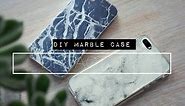 DIY - marble phone case