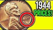1944 WHEAT PENNIES WORTH MONEY - RARE & VALUABLE COINS TO LOOK FOR!!