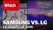 Samsung VS LG TVs 2018 Line-up