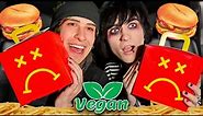 We Tried Vegan Mcdonalds (Mr.Charlies)