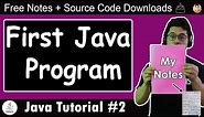 Basic Structure of a Java Program: Understanding our First Java Hello World Program