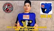 Title Boxing Classic USA Boxing Competition Headgear REVIEW- GREAT HEADGEAR FOR COMPETITIVE USE!