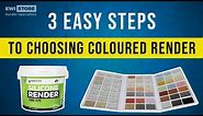 3 Easy Steps to Choosing Coloured Render