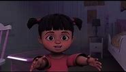 Monsters Inc Boo speaks animation "Kitty"