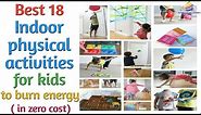 Indoor physical activities for kids | child development physical Activities