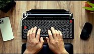 World's Best Retro Vintage, Typewriter Inspired Keyboard, The QWERKYWRITER by QWERKYTOYS