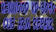 Kenwood KD-3070 Cue Lever Repair / Service (Cue Arm) -Adam HiFi-