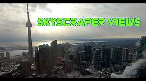 Amazing views of Toronto from First Canadian Place! [4K]