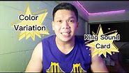 KING SOUND CARD | COLOR VARIATIONS | PHILIPPINES