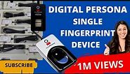 Digital Persona U.are.U 4500 Fingerprint Reader USB | Fingerprint installation | Without RD services