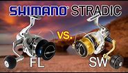Shimano Stradic SW vs Shimano Stradic FL Review and Comparison