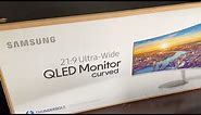 A very quick review of Samsung LC34J791WTUXEN Ultra wide QLed curved monitor (no vid filter)