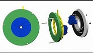 Solidworks tutorial: iris Mechanism/Diaphragm Camera Shutter Design Assembly and Animation