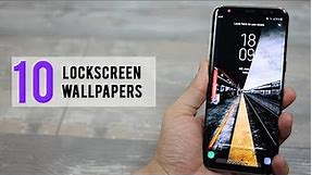 10 Awesome Lockscreen wallpapers for Galaxy S8 (S8+)