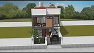 Small House design idea 6 x 12 Meters (72 sq. m)