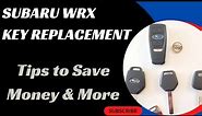 Subaru WRX Key Replacement - How to Get a New Key (Costs, Tips, Types of Keys & More.)