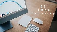The New 24" iMac Unboxing & First Look - Blue