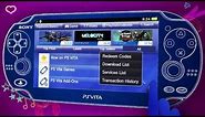 PlayStation Vita Downloading games