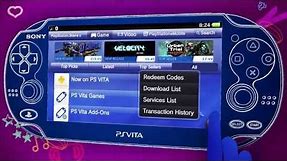 PlayStation Vita Downloading games