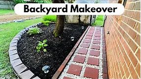 Paver Installation / Pathway /Stepping Stones/ Garden Decoration DIY/ Backyard Makeover