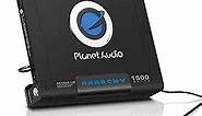 Planet Audio AC1500.1M Monoblock Car Amplifier - 1500 Watts Max Power, 2/4 Ohm Stable, Class A/B, Mosfet Power Supply, Remote Subwoofer Control