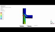 ANSYS WORKBENCH| PIPE TRUNNION SUPPORT ANALYSIS|FEA