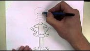 How To Draw: Squidward From Spongebob