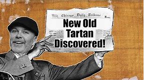 New Oldest Tartan (re)Discovered! Glen Affric Tartan Study